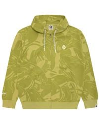Aape By A Bathing Ape - Abstract-Print Zip-Up Hoodie - Lyst