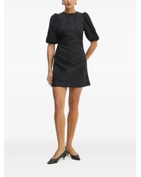 IVY & OAK - Brokaat Jurk Met Pofmouwen - Lyst