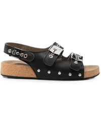 Scholl - Luna Leather Sandals - Lyst