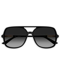 Chloé - Pilot-Frame Sunglasses - Lyst