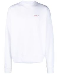 Off-White c/o Virgil Abloh - Sweatshirt aus Bio-Baumwolle - Lyst