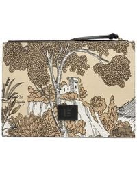 Inoui Edition - Animal-Print Clutch Bag - Lyst