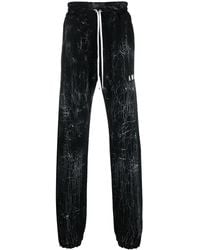 Amiri - Cracked Dye Logo Sweatpants For - Lyst