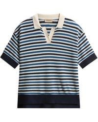 Woolrich - Striped Knit T-Shirt - Lyst