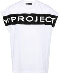 Y. Project - Logo-print Cotton Tank Top - Lyst