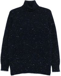 Drumohr - Melierter Strickpullover - Lyst