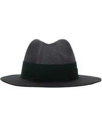 Emporio Armani - Wool Fedora Hat - Lyst