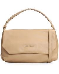 Marc Ellis - M Elodie Braided-Handle Logo-Plaque Shoulder Bag - Lyst