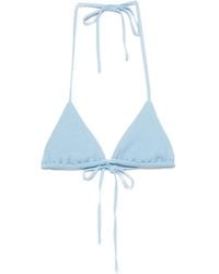 Frankie's Bikinis - Nick Tie-Detail Bikini Top - Lyst