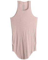 Rick Owens - Curved-Hem Racerback Tank Top - Lyst