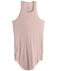 Rick Owens - Curved-Hem Racerback Tank Top - Lyst