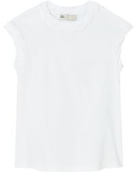 Tory Burch - Twisted Cotton Tank Top - Lyst