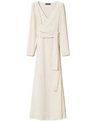 Twinset - V-Neck Maxi Dress - Lyst