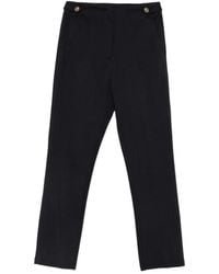 Liu Jo - Pantalones Con Motivo De Espiga Y Botones - Lyst