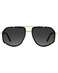 DSquared² - Geometric-Frame Sunglasses - Lyst