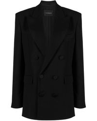 ANDAMANE - Tailored Double-breasted Blazer - Lyst
