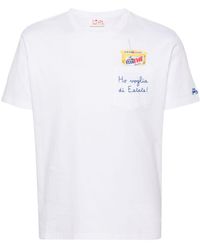 Mc2 Saint Barth - X Estathe Austin Cotton T-shirt - Lyst