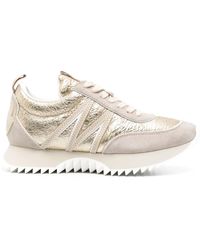 Moncler - Pacey Leather Sneakers - Lyst