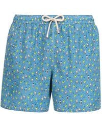 MC2 Saint Barth - Short De Bain Lighting Micro Fantasy À Imprimé Graphique - Lyst