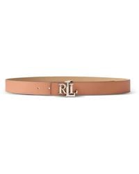 Ralph Lauren - Logo-Plaque Reversible Belt - Lyst