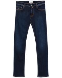 Jacob Cohen - Nick Contrast-Stitching Jeans - Lyst