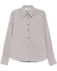 THE M.. - Striped Button-Down Shirt - Lyst