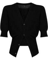R13 - Puff-Sleeve Button Cardigan - Lyst