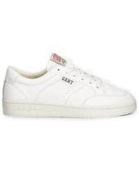 GANT - Logo-Patch Lace-Up Sneakers - Lyst