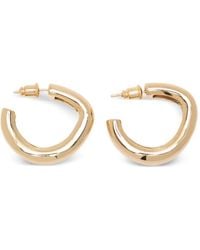 JOSEPH - Chunky Hoop Earrings - Lyst