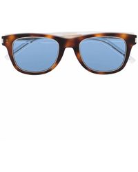 Saint Laurent - Tortoiseshell Wayfarer-Frame Sunglasses - Lyst