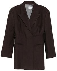 Alysi - Wool Blazer - Lyst