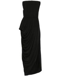 Stella McCartney - Vestido Asimétrico Drapeado - Lyst