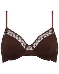 Eres - Softness Lace-Trim Bra - Lyst