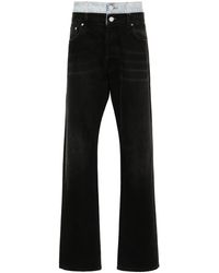 VTMNTS - Layered-Effect Cotton Jeans - Lyst
