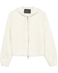 Fabiana Filippi - Bouclé-Knit Hooded Jacket - Lyst