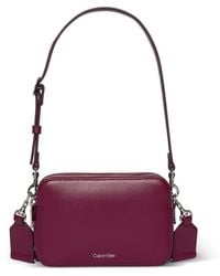 Calvin Klein - Zip Shoulder Bag - Lyst