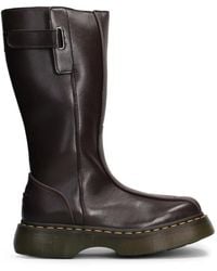 Dr. Martens - Stivali Al Ginocchio Buzz Hi Gloss Con Fibbia - Lyst