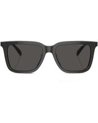 COACH - Logo-Plaque Square-Frame Sunglasses - Lyst