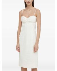 Samsøe & Samsøe - Ruched-Bust Midi Dress - Lyst
