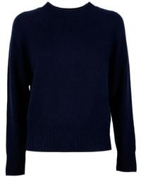 Seventy - Long-Sleeve Ribbed-Trim Sweater - Lyst