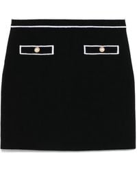 Alice + Olivia - Kipp Knit Mini Skirt With Pockets - Lyst