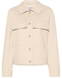 Semicouture - Buttoned Twill Jacket - Lyst