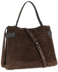 Brunello Cucinelli - Large Essence Monile-Embellished Tote Bag - Lyst