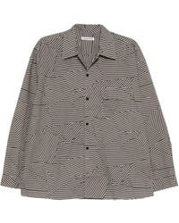 YMC - Striped Wray Shirt - Lyst