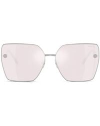 Versace - Square Frame Sunglasses - Lyst