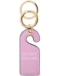 Lancel - Room Mood Leather Keyring - Lyst