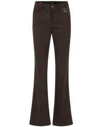 Marc Cain - Faro Leopard-Print Trousers - Lyst