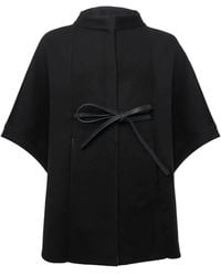 Franzese Collection - Belted Cape - Lyst