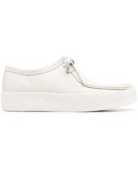 Clarks - Wallabee レザーシューズ - Lyst