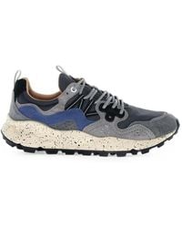 Flower Mountain - Yamano 3 Suede-Panelled Sneakers - Lyst